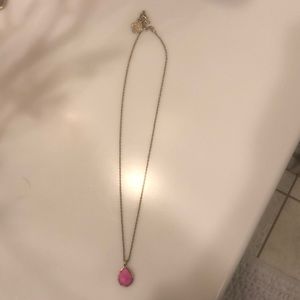 pink kendra scott necklace